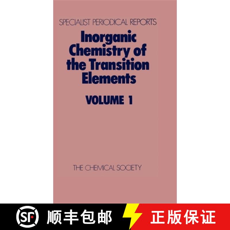 【3-4周达】Inorganic Chemistry of the Transition Elements : Volume 1 [9780851865003]