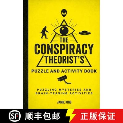 【3-4周达】The Conspiracy Theorist's Puzzle and Activity Book : Puzzling Mysteries and Brain-Teasing ... [9781800079977]