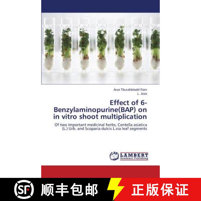 预订 Effect of 6-Benzylaminopurine(BAP) on in vitro shoot multiplication [9783659810879]