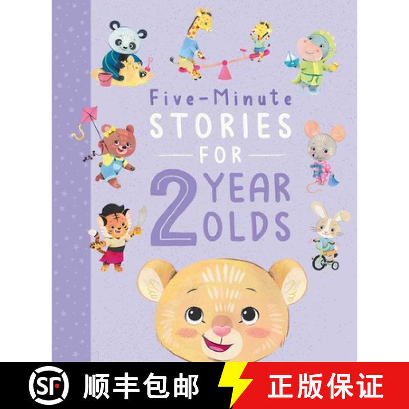 预订 Five-Minute Stories for 2 Year Olds: With 7 Stories, 1 for Every Day of the Week [9781803688572]