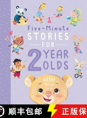 【3-4周达】Five-Minute Stories for 2 Year Olds: With 7 Stories, 1 for Every Day of the Week [9781803688572]