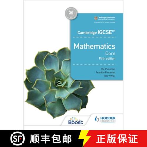 Cambridge IGCSE Core Mathematics Fifth Edition: Hodder Education Group [9781398373938]
