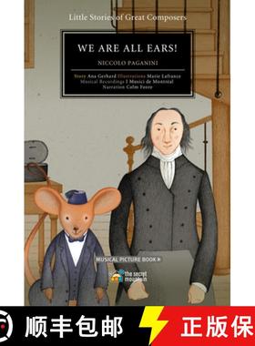 【3-4周达】We Are All Ears! Volume 1: Niccolo Paganini [9782925108665]