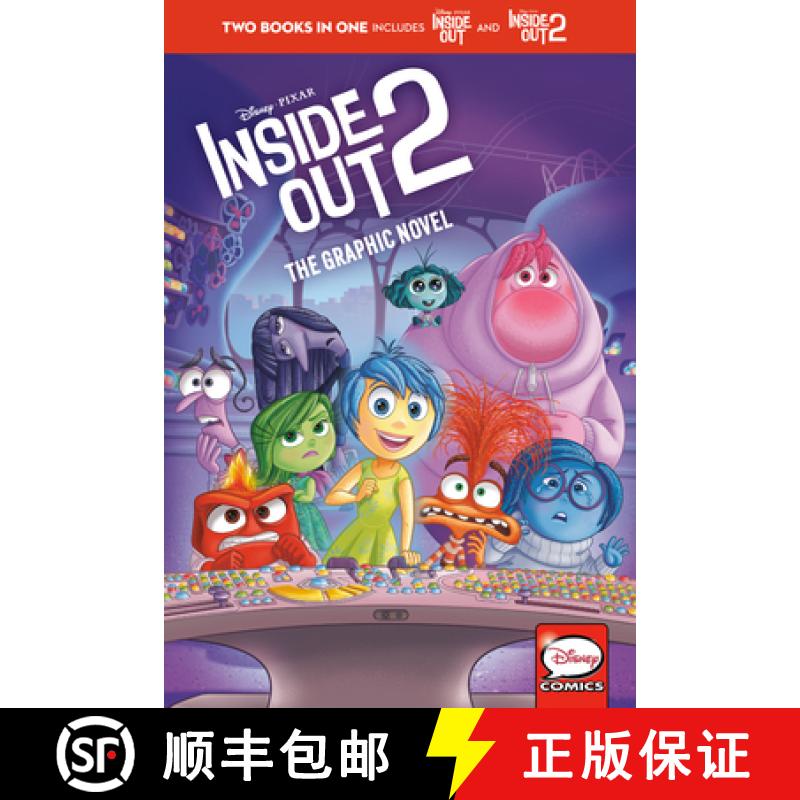 【3-4周达】Disney/Pixar Inside Out 2: The Graphic Novel (Includes Inside Out!) [9780736444491]