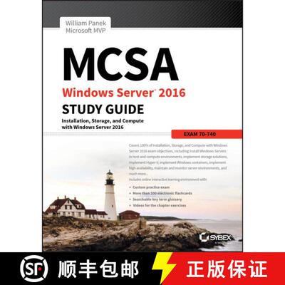 【3-4周达】Mcsa Windows Server 2016 Study Guide: Exam 70-740 [Wiley备考类] [9781119359340]