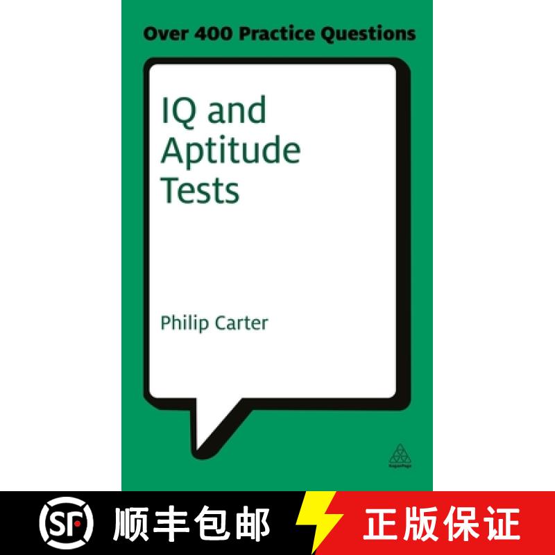 【3-4周达】IQ and Aptitude Tests: Assess Your Verbal, Numerical and Spatial Reasoning Skills (Revised) [9780749461959]