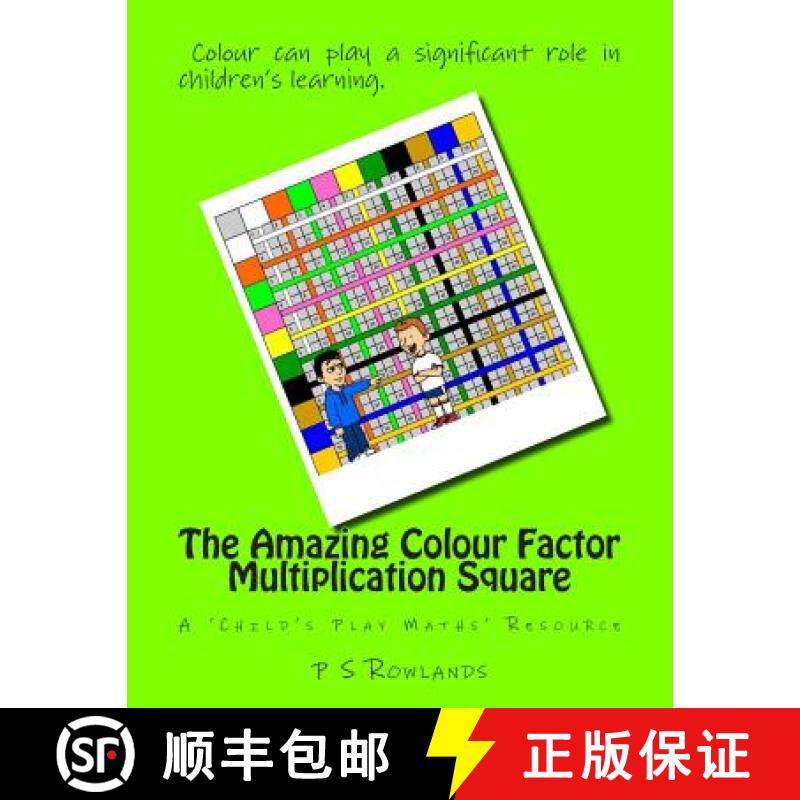 【3-4周达】The Amazing Colour Factor Multiplication Square: A 'Child's Play Maths' Resource [9780993142888]