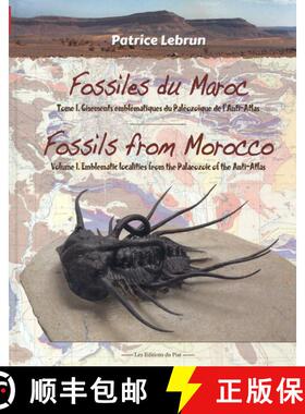 预订 Fossils from Morocco, Volume 1: Emblematic Localities from the Palaeozoic of the Anti-Atlas / Fo... [9782917198391]