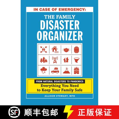 【3-4周达】精装 In Case of Emergency: The Family's Disaster Organizer: From Natural Disasters to Pand... [9781507214442]