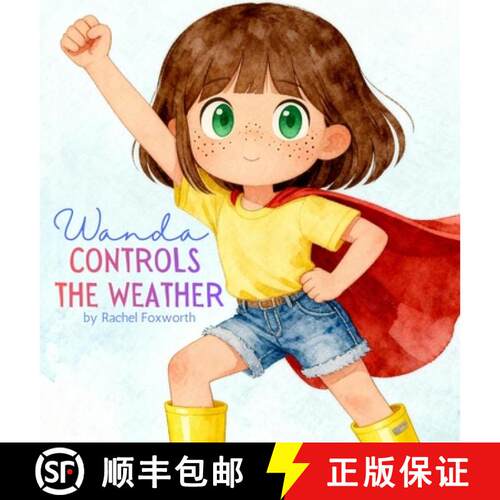 【3-4周达】精装 Wanda Controls the Weather: A Rhyming Book about Emotional Development for Kids [9798995478904]