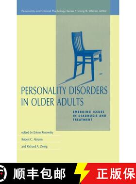 【3-4周达】Personality Disorders in Older Adults: Emerging Issues in Diagnosis and Treatment [9780805826838]