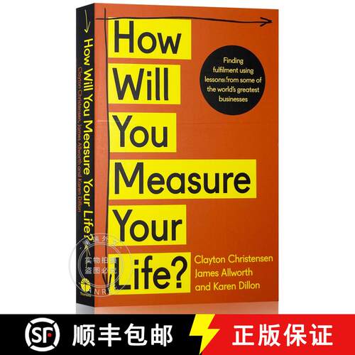 【3-4周达】你将如何衡量你的生活 英版 How Will You Measure Your Life? [9780008316426]