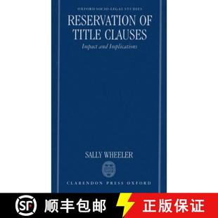 Clauses 9780198257370 4周达 Implications and Impact Title Reservation
