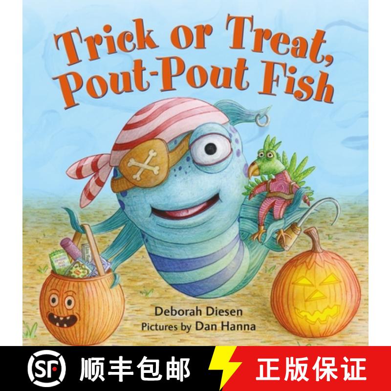 【3-4周达】Trick or Treat, Pout-Pout Fish [9780374301910]