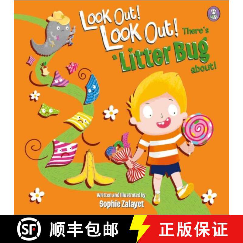 【3-4周达】Look Out! Look Out! There's a Litter Bug About! [9781804163856]
