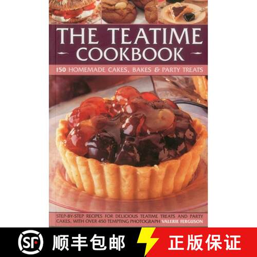 【3-4周达】Teatime Cookbook - 150 Homemade Cakes, Bakes & Party Treats: Delectable Recipes for Aftern... [9781780191683]