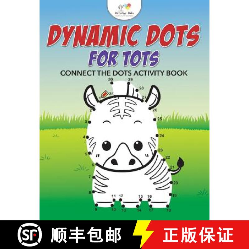 【2-3周达】Dynamic Dots for Tots: Connect the Dots Activity Book [9781683771272]