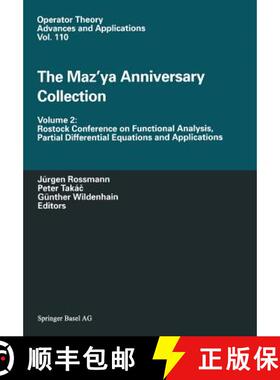 【3-4周达】Maz'ya Anniversary Collection: Volume 2: Rostock Conference on Functional Analysis, Partia... [9783034897259]