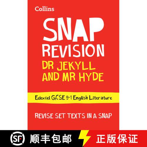 【3-4周达】Dr Jekyll and Mr Hyde: Edexcel GCSE 9-1 English Literature Text Guide: Ideal for Home Lear... [9780008353032]