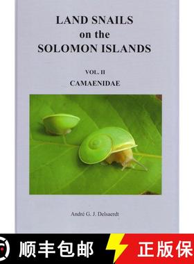 【3-4周达】Land Snails on the Solomon Islands, Volume 2 [9788886070287]