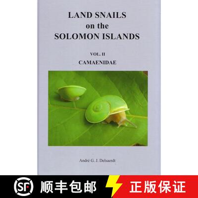【3-4周达】Land Snails on the Solomon Islands, Volume 2 [9788886070287]
