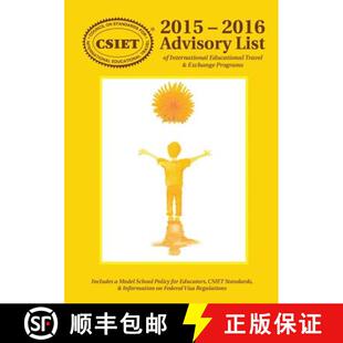 【3-4周达】2015 - 2016 Advisory List of International Educational Travel & Exchange Programs [9780979334689]