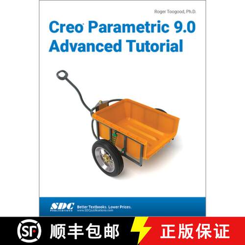 【3-4周达】Creo Parametric 9.0 Advanced Tutorial [9781630575366]