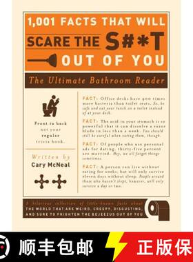 【3-4周达】1,001 Facts that Will Scare the S#*t Out of You : The Ultimate Bathroom Reader [9781605506241]