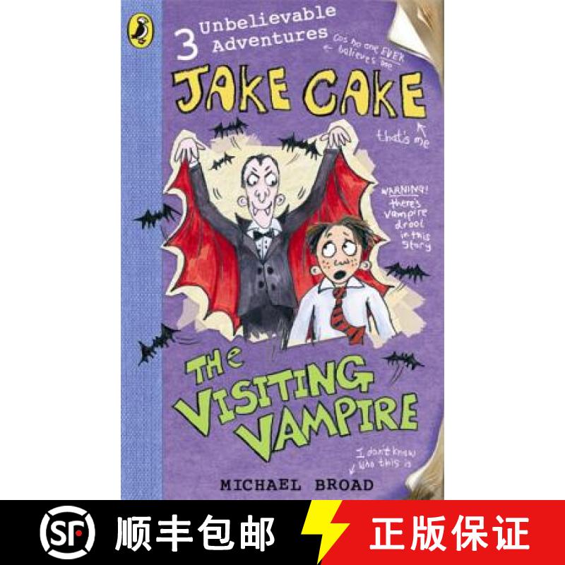 【3-4周达】Jake Cake: The Visiting Vampire [9780141320908]