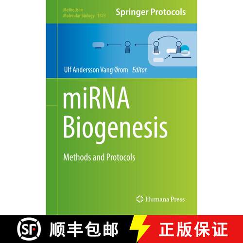 【3-4周达】精装 miRNA Biogenesis : Methods and Protocols (1st ed. 2018) [9781493986231]