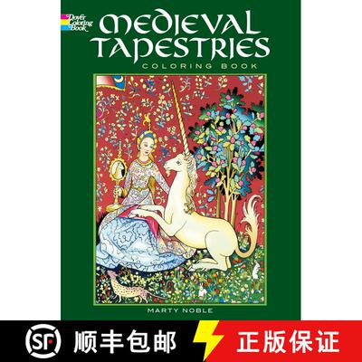预订 Medieval Tapestries Coloring Book [9780486436869]