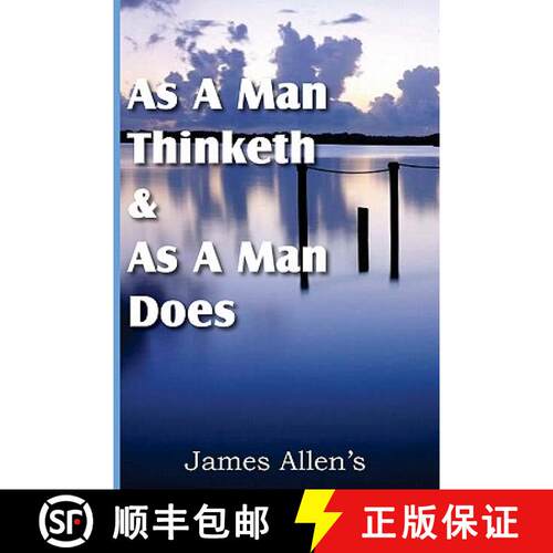 【3-4周达】As a Man Thinketh  &  As A Man Does [9781612031224]
