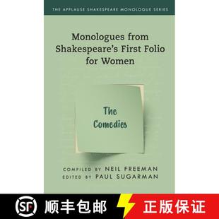 Monologues 9781493056828 Comedies Folio 4周达 for Shakespeare from The Women First