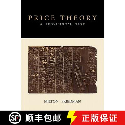 【3-4周达】Price Theory: A Provisional Text [9781888262711]