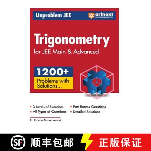 【3-4周达】Arihant Unproblem JEE Trigonometry For JEE Main & Advanced [9789358893779]