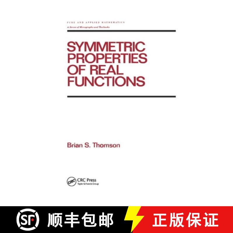 【3-4周达】Symmetric Properties of Real Functions [9780367402037]