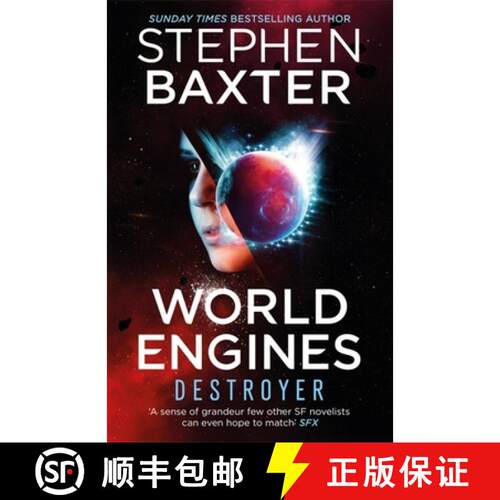 【3-4周达】World Engines: Destroyer: A post climate change high concept science fiction odyssey [9781473223196]