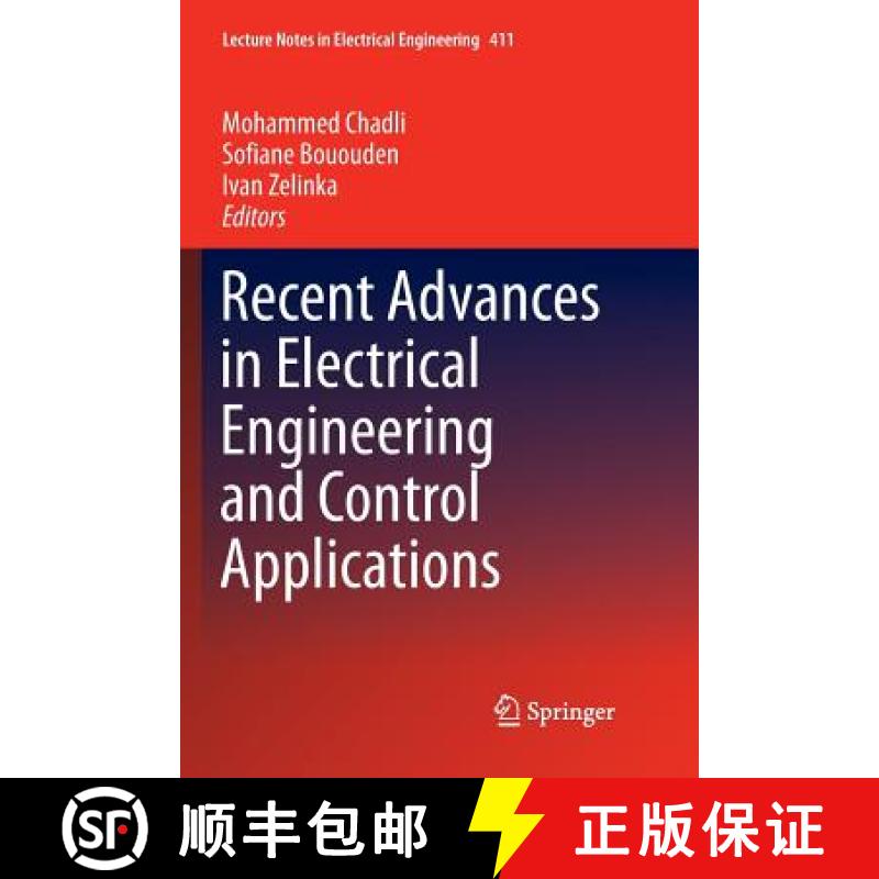 【3-4周达】Recent Advances in Electrical Engineering and Control Applications [9783319840505]