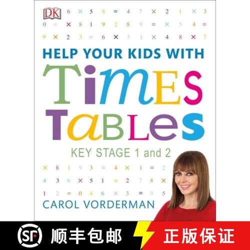 Help Your Kids with Times Tables, Ages 5-11 (Key Stage 1-2) : A Unique Step-by-Step Visual Guide and ... [9780241317013]