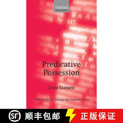 【3-4周达】Predicative Possession [9780199211654]