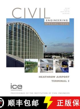 【3-4周达】Heathrow Airport Terminal 5: Civil Engineering Special Issue [9780727735508]