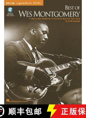 【3-4周达】Best of Wes Montgomery - Signature Licks Book/Online Audio [With CD] [9780634009020]