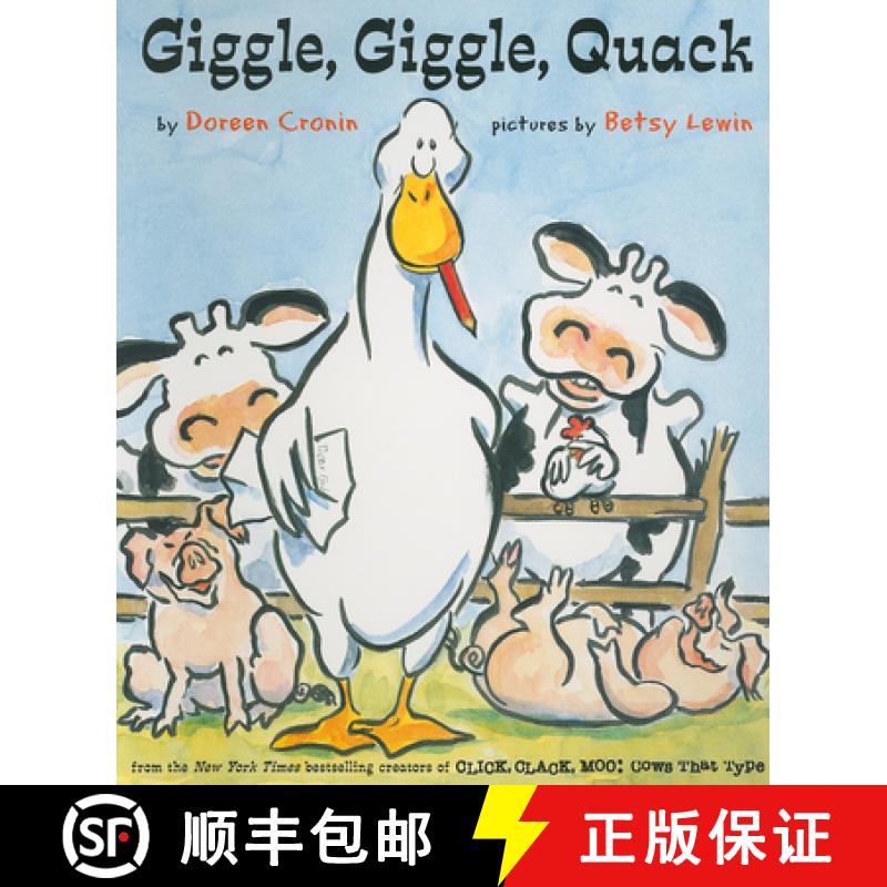 【3-4周达】Giggle, Giggle, Quack [9781442408913]