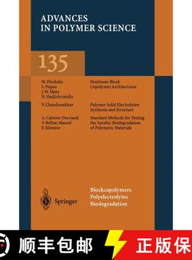 【3-4周达】Blockcopolymers, Polyelectrolytes, Biodegradation [9783662147498]