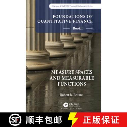 【3-4周达】Foundations of Quantitative Finance, Book I: Measure Spaces and Measurable Functions: Book... [9781032191201]
