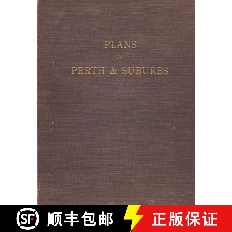 【3-4周达】Plans of Perth & Suburbs [9780244471965]