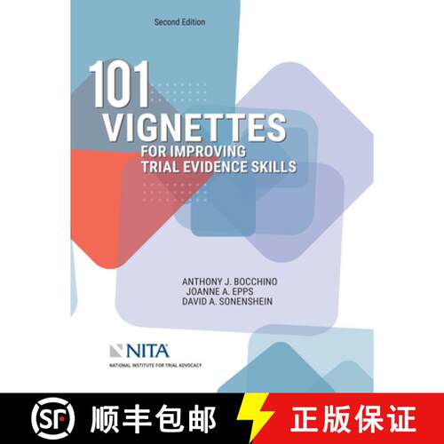 【3-4周达】101 Vignettes for Improving Trial Evidence Skills [9781601569684]