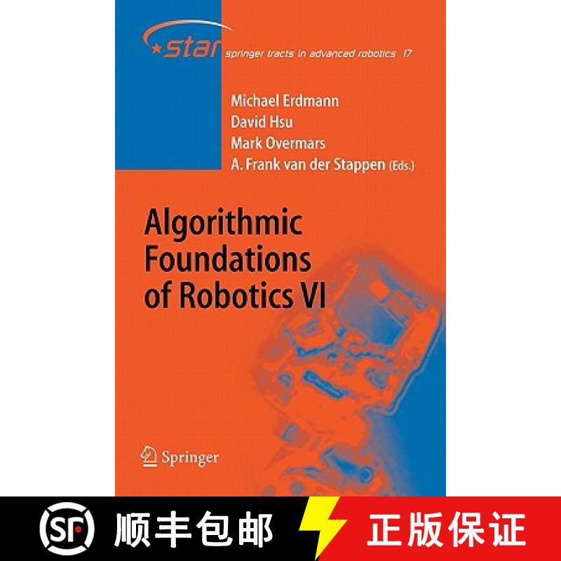 【3-4周达】Algorithmic Foundations of Robotics VI [9783642065132]
