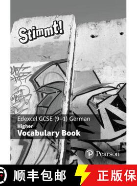【3-4周达】Stimmt! Edexcel GCSE German Higher Vocab Book (pack of 8) [9781292133447]