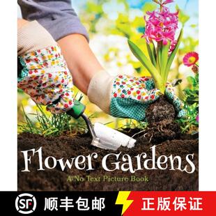 Patients Alzheimer Senior Picture Calming Text for 9781990181306 C... Flower 4周达 Gift Gardens and Book
